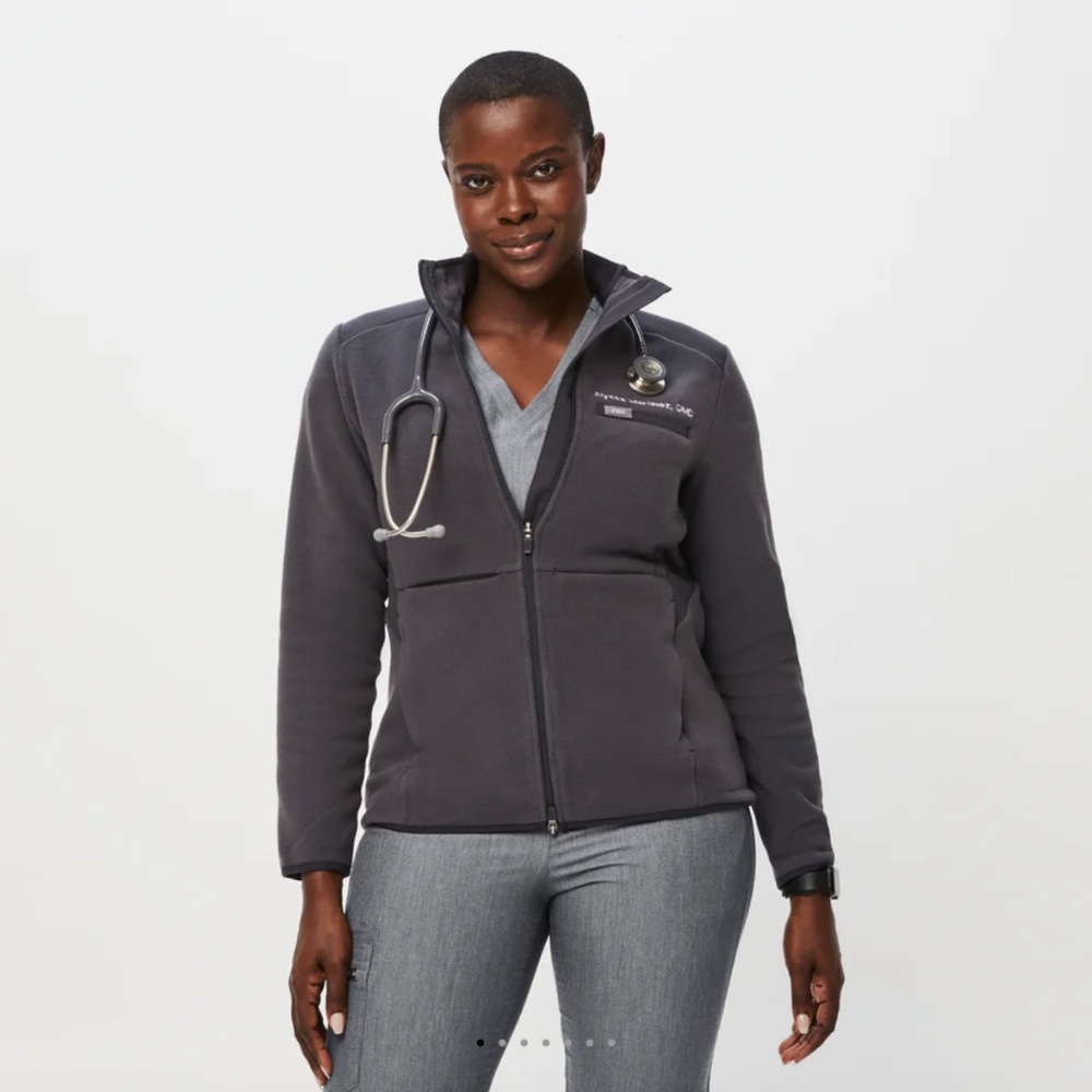 Deep Charcoal On-Shift - Fleece Jacket